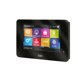 ALIEN/SN - TECLADO TÁCTIL NEGRO 4.3 "CON LECTOR PROXI. INIM