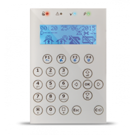 CONCEPTO/GB - TECLADO TACTIL BLANCO INIM