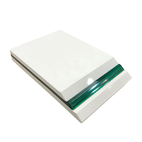 DONIS-GE - SIRENA EXTERIOR BLANCA/VERDE 12V S/BAT G3 QUORA