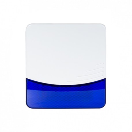 DS100/HBB - SIRENA EXTERIOR LENTE AZUL S/BAT GRADO 2 INIM