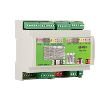 RB0408 - PLACA DE RELÉ PARA CONTROL DE ELEVADOR - XPR