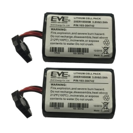 K-305177 - PACK 2 BATERIAS  p/ Sirena MCS 740 VISONIC