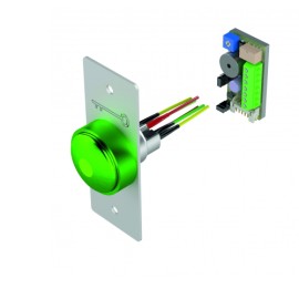 PB22M-KE - Botón de Presión Seta 12-24V