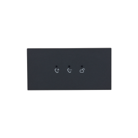 VTO4202FB-ML - MÓDULO INDICADOR 2 LEDS SERIE MODULAR NEGRO