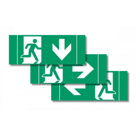 OH100PTLF - PICTOGRAMA P/HP100 FLECHA PARA IZQUIERDA - INIM