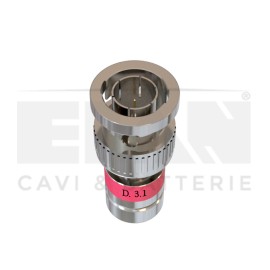 408015C - Conector BNC Compresión  MCX-RG179 DIAM.3.3 ELAN