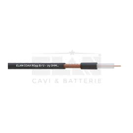 080591 Cable RG59 Negro 75Ohm 100M ELAN