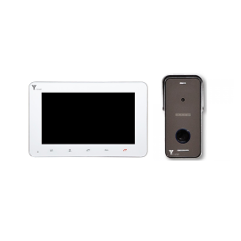 YDKITV1 - KIT Panel 7"con visera para la lluvia COMELIT