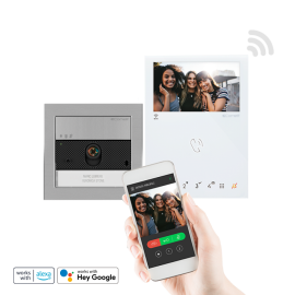 KVU8190W - KIT VIDEOPORTERO CON MONITOR Wi-Fi ULTRA  COMELIT