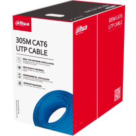 PFM920I-6UN-C - CABLE UTP CAT6 AZUL 305M OFC CPR/E DAHUA