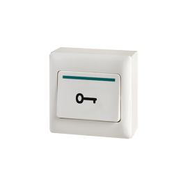 PBNONC - BOTÓN APERTURA PUERTA PROYECTOR BLANCO - SEWOSY