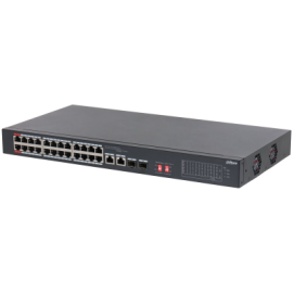 S3226-24ET-375 - SW 24P 100M PoE 375W P1-290W +2xSFP/2x1G