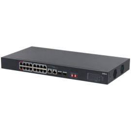 S3218-16ET-135 - SW 16P 100M PoE 135W P1-290W +2xSFP/2x1G