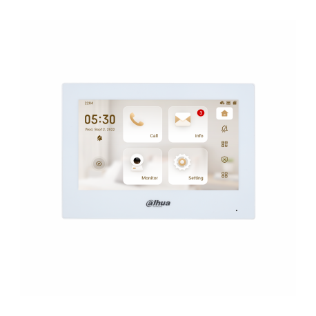 VTH2622G-W - MONITOR WIFI 7" GRIS 2 HILOS & IP INTERIOR
