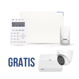 KIT INTRUSIÓN PRIMEX/LWG+NCODE+QDR200H3-A C/ NVR+DOME GRATIS