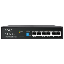 P4P2UP-60W SWITCH PoE 4P 60W RJ45 4x100Mbps+2x100M noXt