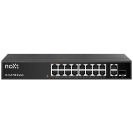 P16P2UP-160W SWITCH PoE 16P 160W RJ45 16x100Mbps+2x1G noXt