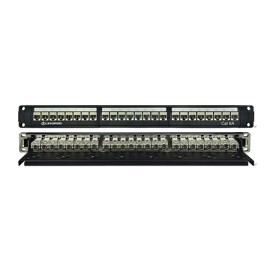 PNA24-SC6A-F-P - PATCH PANEL CAT6A 24 PUERTOS BLINDADO