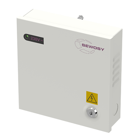 ADCCTV1204-04 - Fuente CCTV Cx 12V 4A 4CH SEWOSY
