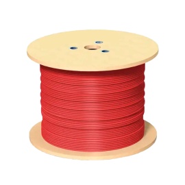 CABLE FUEGO ROJO DURO 1x2x0,8+0,4mm J-Y(St)Y 500M