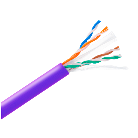 CLA04-UC6-4005-305-DCA-24AWG CABLE CAT6 24AWG DCA LSZH VIOLE
