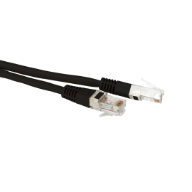 CAA01-UC6-LSZH-O.5-A PATCH CORD CAT6 UTP 24AWG 0.5M NEGRO