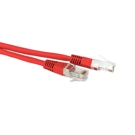CAA01-UC6-LSZH-2-C PATCH CORD CAT6 UTP 24AWG 2M ROJO