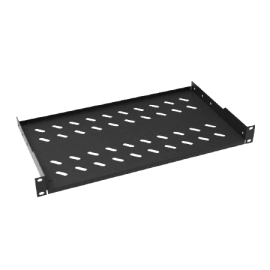 PM1U2 ESTANTE MONTAJE RACK 19" 1U 200mm FIJACIÓN 2 PUNTOS