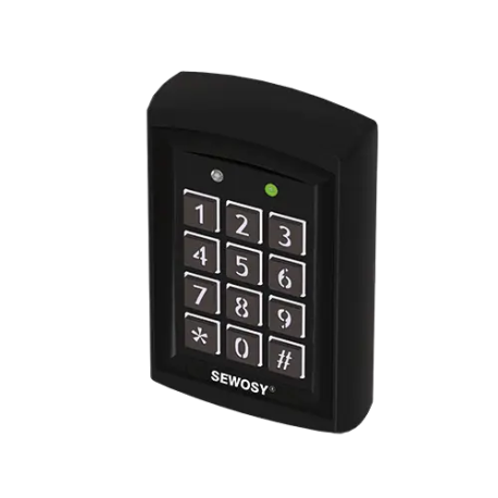 KRB1000 - Teclado Standalone Metal 12/24V 125kHz IP55 SEWOSY