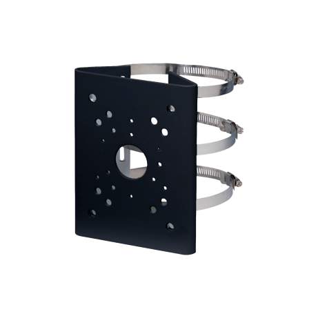 PFA152-E-B - SOPORTE NEGRO PARA POSTE DAHUA