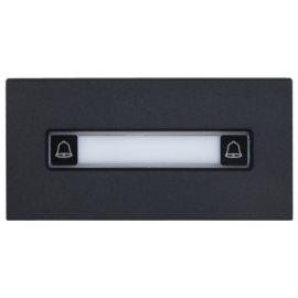 VTO4202FB-MDB2 - MÓDULO LLAMADA 2 BOTONES SIST MODULAR NEGRO