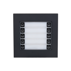 VTO4202FB-MDB10 MÓDULO LLAMADA 10 BOTON. SIST. MODULAR NEGRO