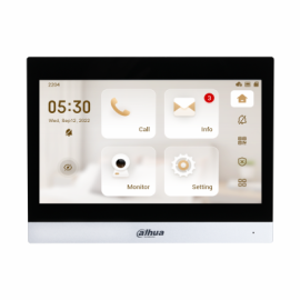 VTH8641KMS-WP - MONITOR 10" IP Wi-Fi INTERIOR PoE - DAHUA