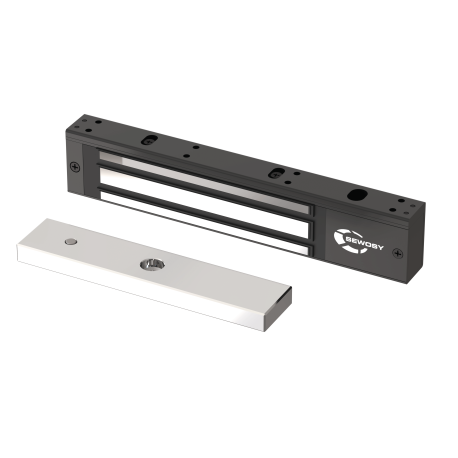 V300N - ELECTROIMÁN 300KG 12/24V LED NEGRO - SEWOSY