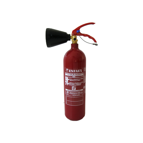 C2F - EXTINTOR DE CO2 2KG CON DIFUSOR SI