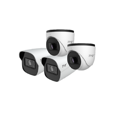 KIT 2 BLACK ALERT - 2 DOMOS + 2 BULLETS 2MP MTZ...