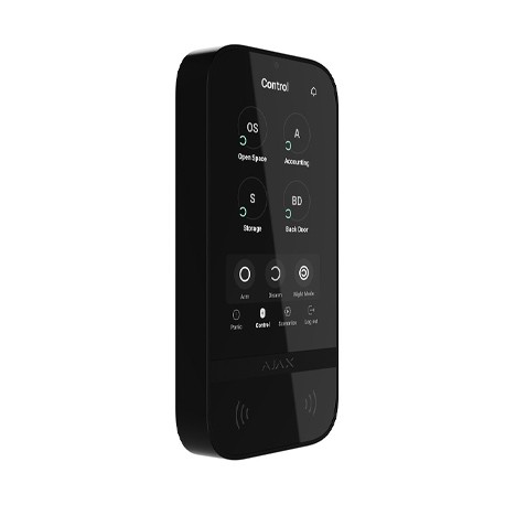 KEYPAD-TOUCHSCREEN-B - TECLADO TOUCH NEGRO RFiD...