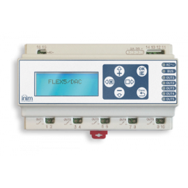FLEX5 / DAC - Módulo terminal con relé o dimmer INIM