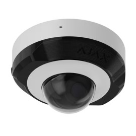 CÁMARA MINI DOMO 8MP 2.8MM IR15M BLANCA - AJAX