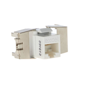 Conector CAT6 DE PERFIL BAJO (SIN PROTECCIÓN) 100-182- BK