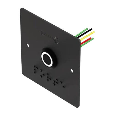 PB19VB-6FBL-N - PULSADOR CUADRADI NEGRO NO+NC...