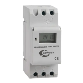 PTS71C - RELOJ SEMANAL 230V AC – 1 CONTACTO 17 PROGRAMAS