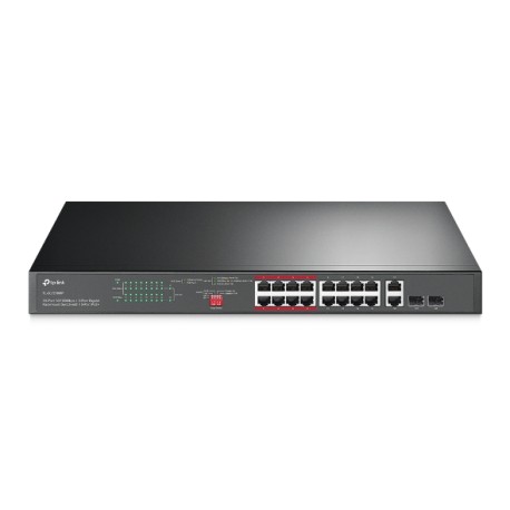 SL1218MP Switch 16Px100M 16xPoE+ 250W...