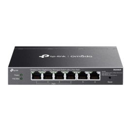 ES206GP Switch 4Px1G 4PxPoE+ 65W +2x1G OMADA