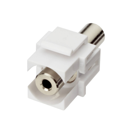Adaptador Keystone Entr. Audio 3.5mm Blanco ref. 100-811 EXC