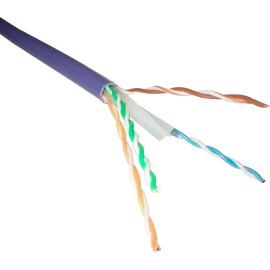 100-071 EXCEL Excel CAT6 UTP Cable LSOH 305M Violet