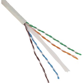 100-074 Cable Cat6 U/UTP 23AWG LS0H CPR Dca 305m Blanco