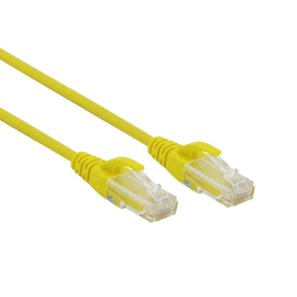 Mini Patch Cords LSOH Excel Cat6 U/UTP Amarillo 0,5m 100-513