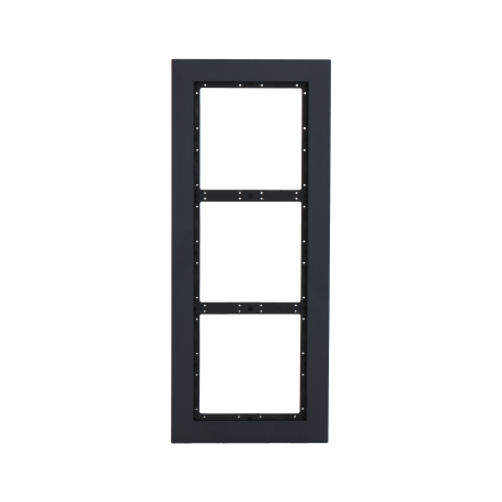 VTM24P3 - MARCO TRIPLE SERIE MODULAR NEGRO - DAHUA