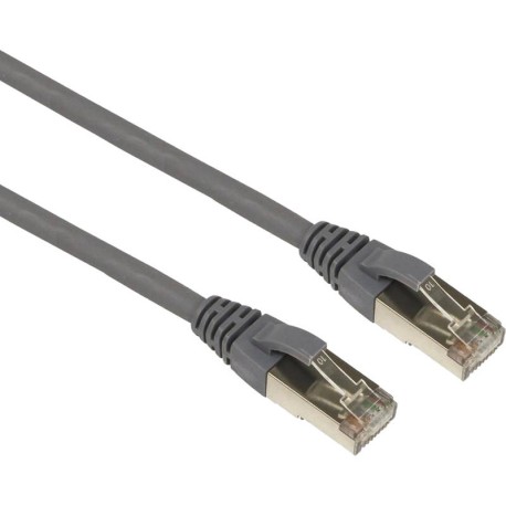 100-176 Latiguillos Cat6a F/FTP 26AWG LS0H 0.5M Gris EXCEL